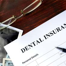 Dental insurance form for dental emergency in Hampton